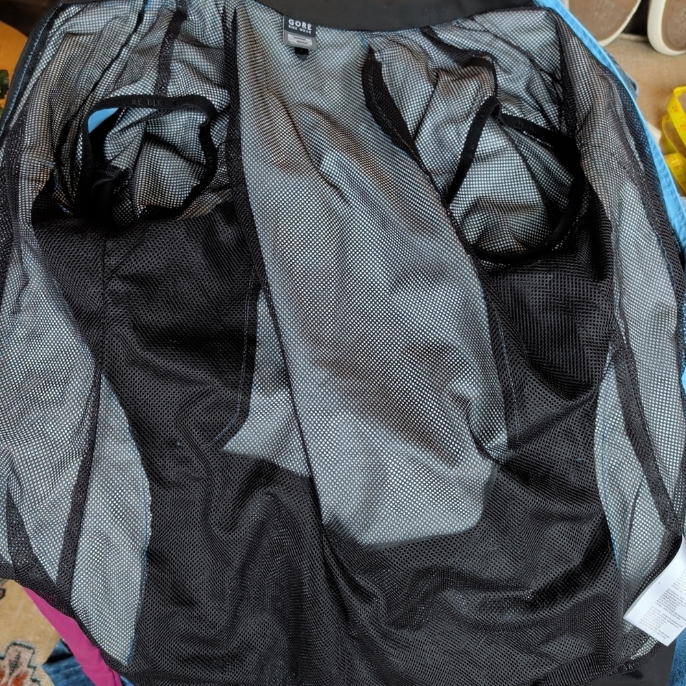 Gore Cycling Women's Size M Jacket With Zippered Arms Blue Black - Picture 12 of 13